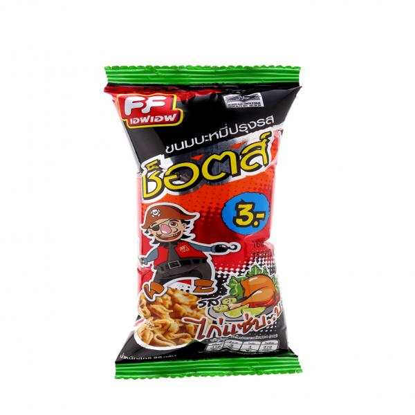ช็อตส์ ขนมบะหมี่ปรุงรสรสไก่แซ่บ