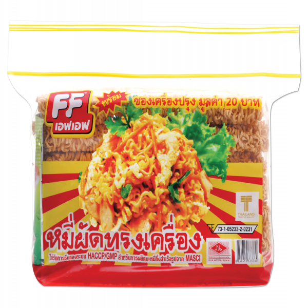 บะหมี่กึ่งสำเร็จรูปรสหมี่ผัดทรงเครื่อง