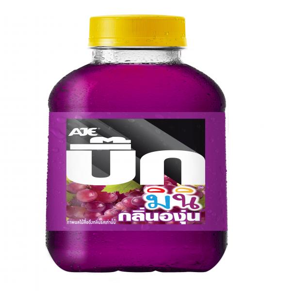 Carbonated drink (AJE BIG MINI GRAPE FLAVOUR )
