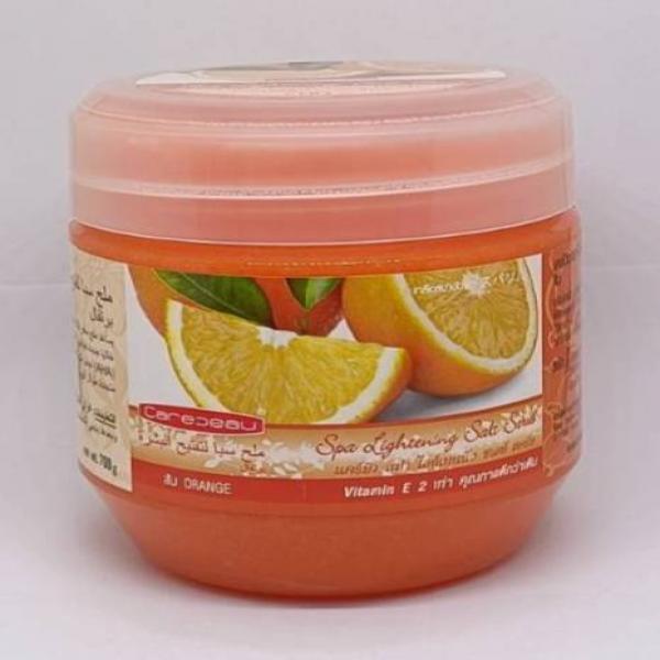 CAREBEAU SPA LIGHTENING SALT SCRUB ORANGE