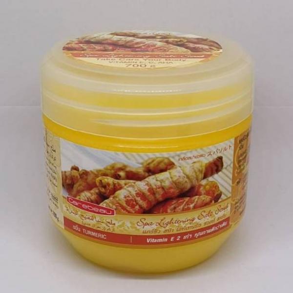 CAREBEAU SPA LIGHTENING SALT SCRUB TURMERIC