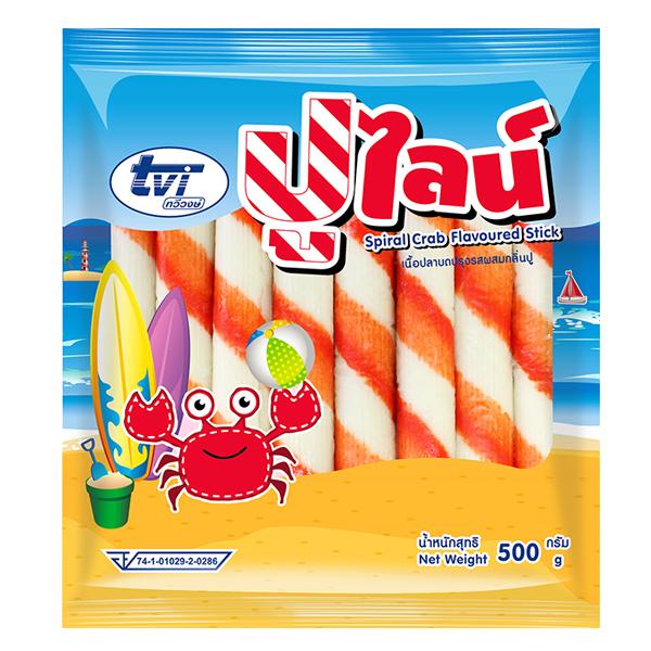 FROZEN SPIRAL CRAB FLAVOURED STICK