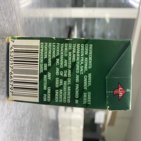 Recarted Garden Mixed Vegetables in Brine