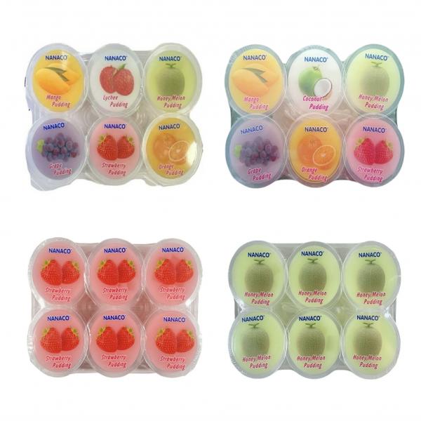 FRUITY MIX PUDDING (GRAPE, HONEY MELON, LYCHEE, MANGO, ORANGE, STRAWBERRY)