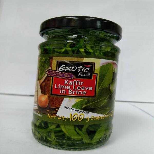 KAFFIR LIME LEAVE IN BRINE