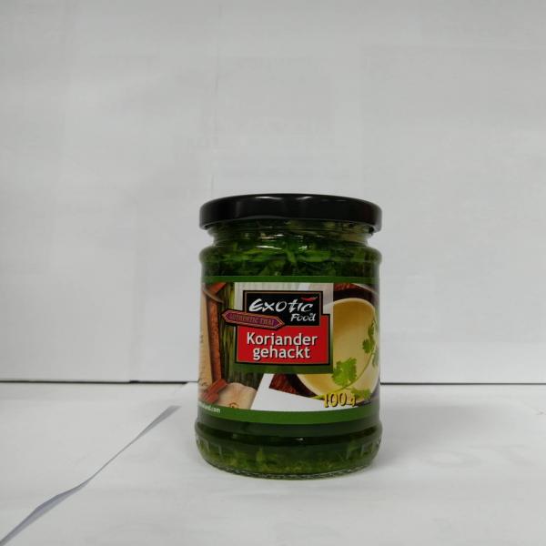 ผักชีบดในน้ำมัน