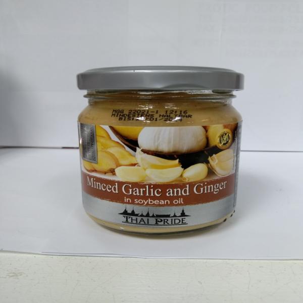 MINCED GARLIC GINGER IN SOYBEAN OIL