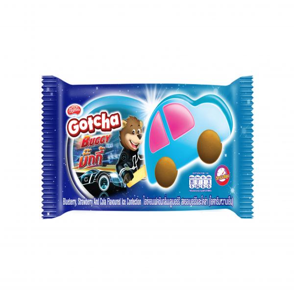 Blueberry, Strawberry and Cola Flavoured Ice Confection