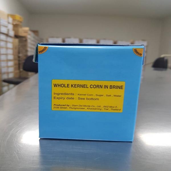 WHOLE KERNEL CORN IN BRINE