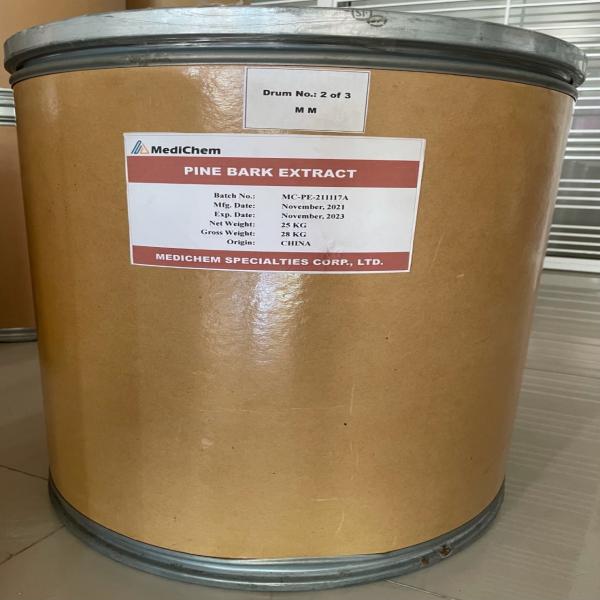 PINE BARK P.E. - MEDICHEM SPECIALTIES CORPORATION LIMITED/CHINA