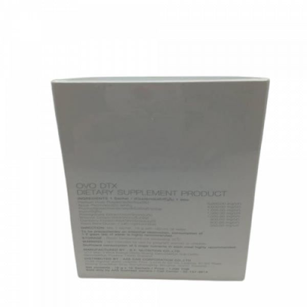 ผลิตภัณฑ์เสริมอาหาร โอโว่ ดีทีเอ็กซ์