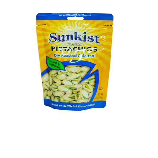 DRY ROASTED & SALTED PISTACHIOS IN-SHELL
