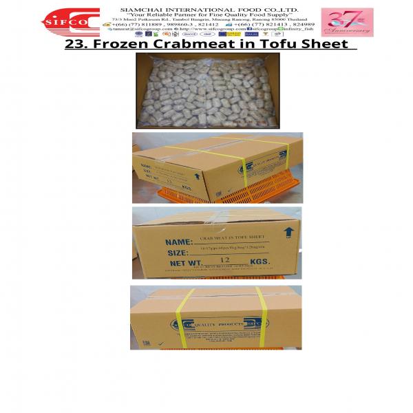 FROZEN CRABMEAT IN TOFU SHEET