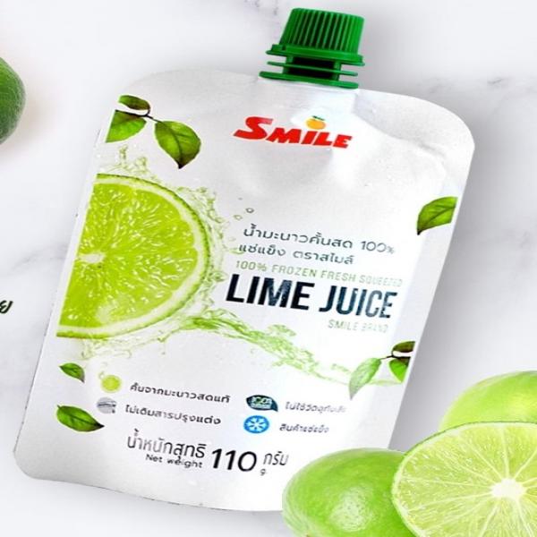 100% Frozen Fresh Squeezed Lime Juice