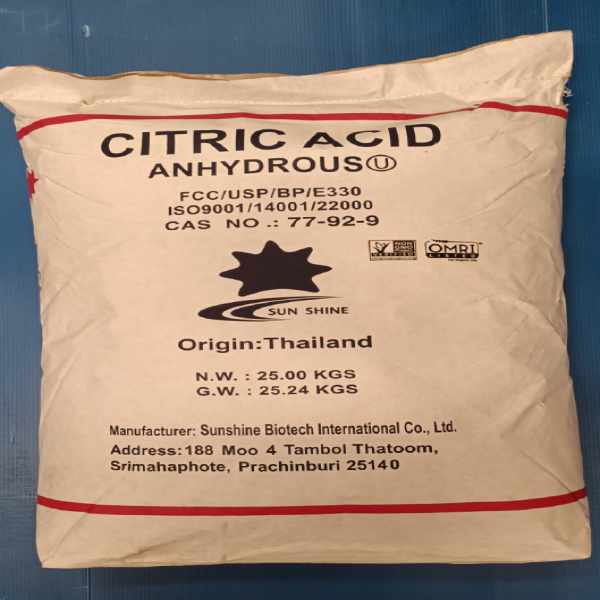 Citric acid anhydrous