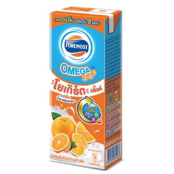 UHT Low Fat Drinking Yoghurt Orange Flavour