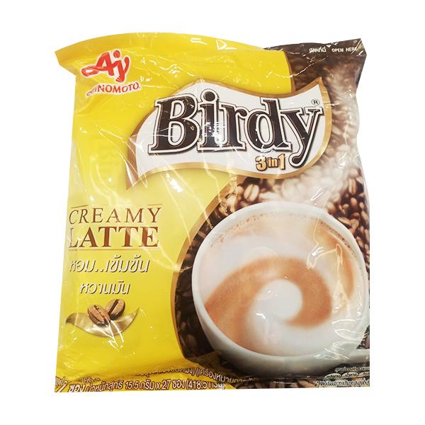 กาแฟ 3อิน1 ครีมมี ลาเต้ (กาแฟปรุงสำเร็จชนิดผง) (เครื่องหมายการค้าจดทะเบียนเบอร์ดี้)
