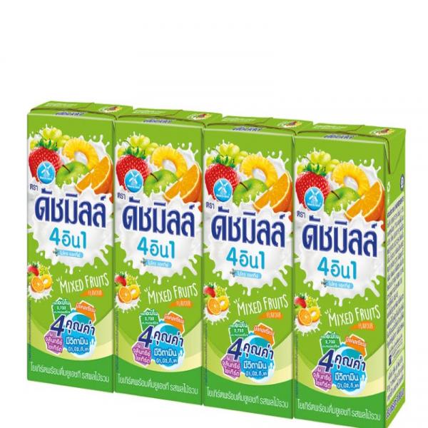 โยเกิร์ตพร้อมดื่ม ยูเอชที รสผลไม้รวม