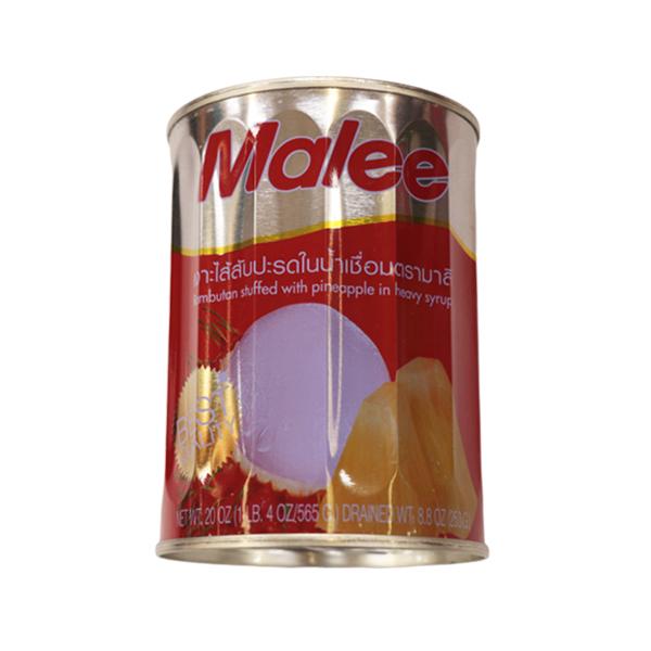 Rambutan Stuffed with Pineapple in Heavy Syrup