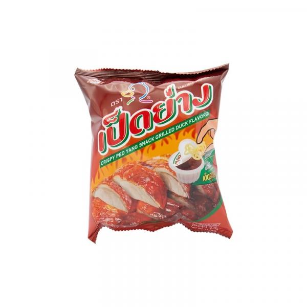 Crispy Ped Yang Snack Grilled Duck Flavored
