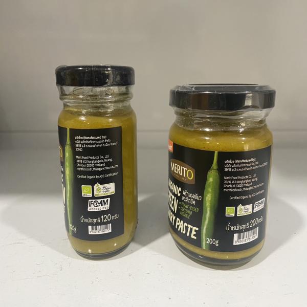 Organic Green Curry Paste