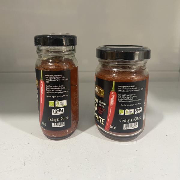Organic Red Curry Paste