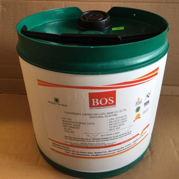 Oleoresin Capsicum 6.6% 5000 Cu. (O/S)  / India