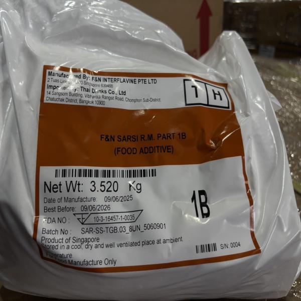 F&N SARSI R.M. PART 1B (FOOD ADDITIVE)