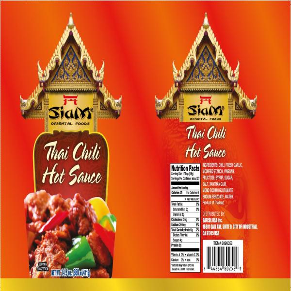 Thai Chilli Hot Sauce
