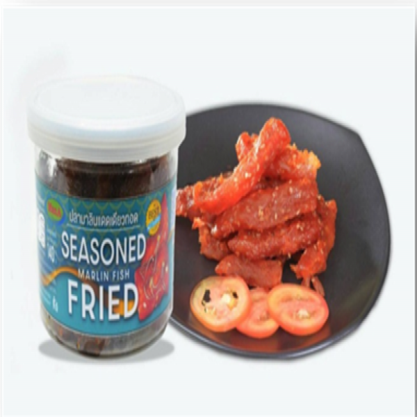 FRIED SUN DRIED MARLIN FISH / SEASONED FRIED MARLIN FISH