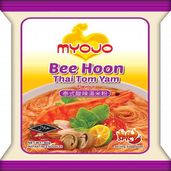 Instant Rice Noodles Bee Hoon Thai Tom Yam Flavour