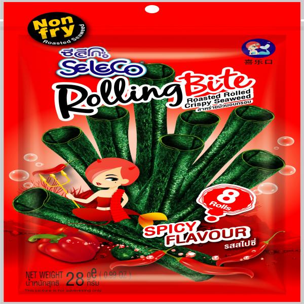 Roasted Rolled Crispy Seaweed Spicy Flavour