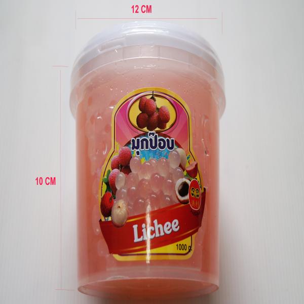 Lychee Popping Boba Fruit Ball