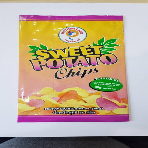 Fried Sweet Potato Chips Original Flavored