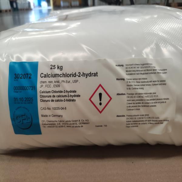 CALCIUM CHLORIDE DIHYDRATE / CFL CHEMISCHE FABRIK LEHRTE GmbH & CO. / GERMANY