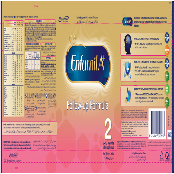 Enfamil A+ Stage 2 Follow-up Formula 6-12 Months