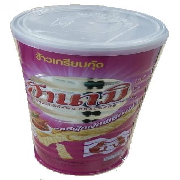 ข้าวเกรียบกุ้ง รสซีฟู้ดผัดพริกเผา