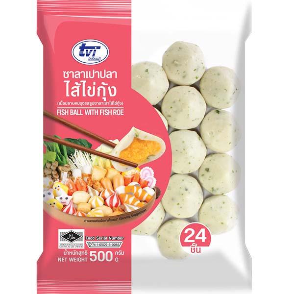FROZEN FISH BALL WITH FISH ROE