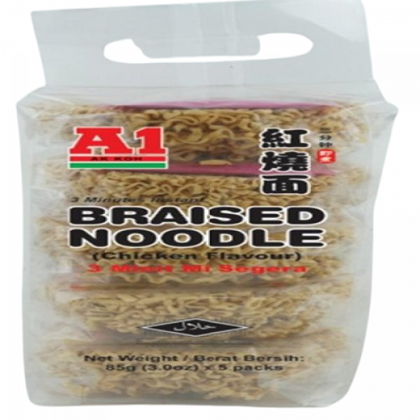 3 Minutes Instant Braised Noodles (Chicken Flavour)