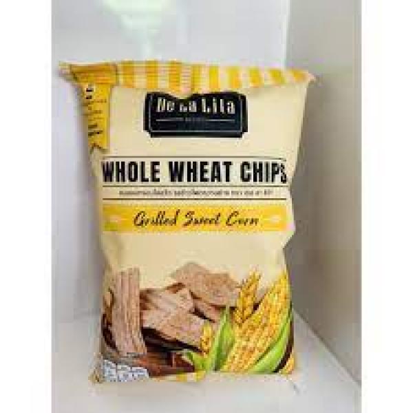 De La Lita Whole Wheat Chips, Grilled Sweet Corn 30 g.