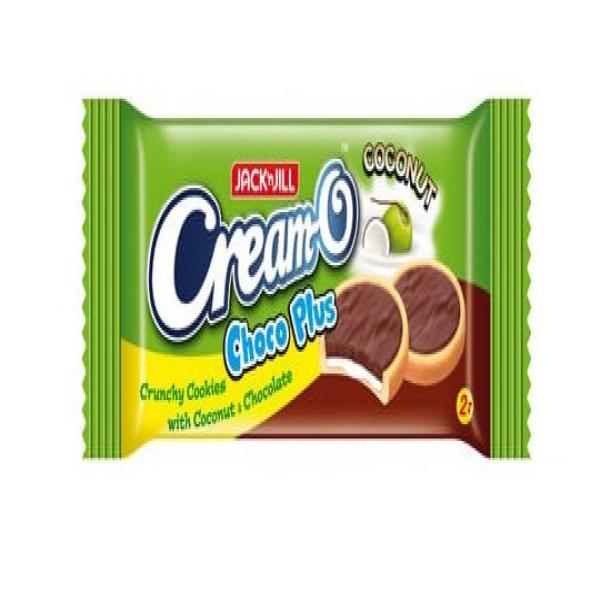 Crunchy Cookies with Caramel Coconut flavoured and Chocolate