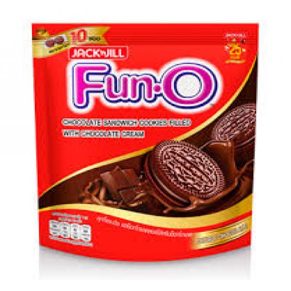 Chocolate Sandwich Cookies Filled with Chocolate Cream