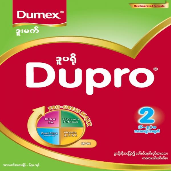 FOLLOW-ON FORMULA BASED ON COW'S MILK DUMEX DUPRO 2