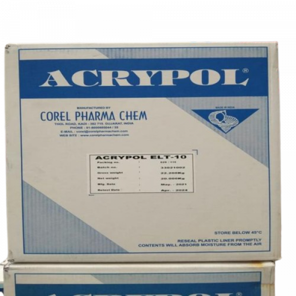 ACRYPOL ELT10/ COREL PHARMA CHEM/ INDIA