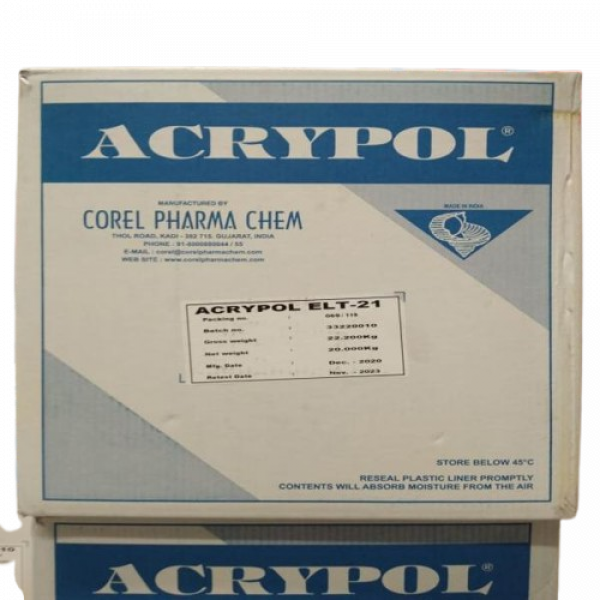 ACRYPOL ELT-21/ COREL PHARMA CHEM/ INDIA