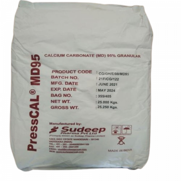 CALCIUM CARBONATE 95% (GRANULAR)/ SUDEEP NUTRITION PVT. LTD./ INDIA