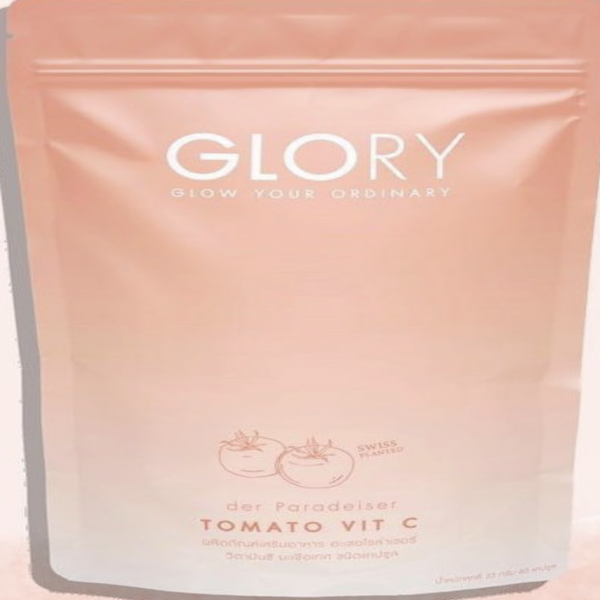 Glory Tomato Vit C (Acerola Cherry Extract Vitamin C Tomato Extract Dietary Supplement Product Capsule) (30 Capsules) and  (60 Capsules)