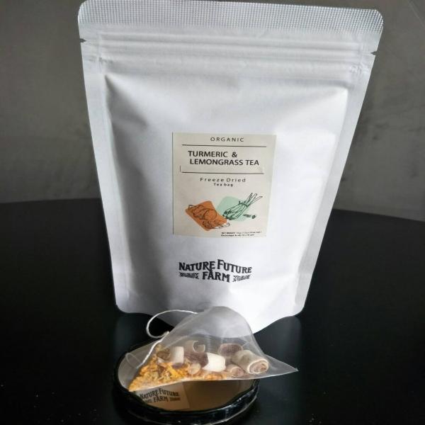 ORGANIC TURMERIC &LEMONGRASS TEA