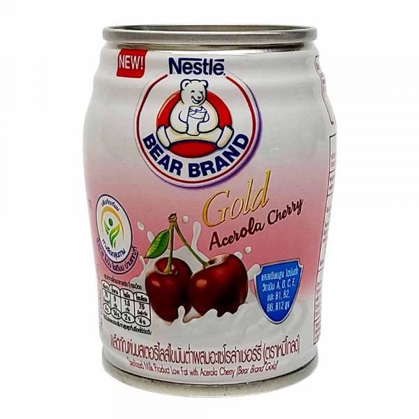 ผลิตภัณฑ์นมสเตอริไลส์ไขมันต่ำผสมอะเซโรลาเชอร์รี่