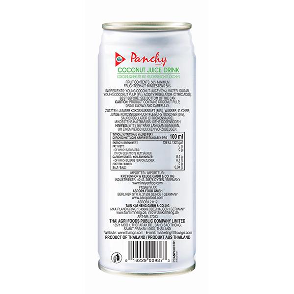 CANNED COCONUT JUICE DRINK